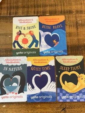 Affirmations & Meditations Yoto Card pack